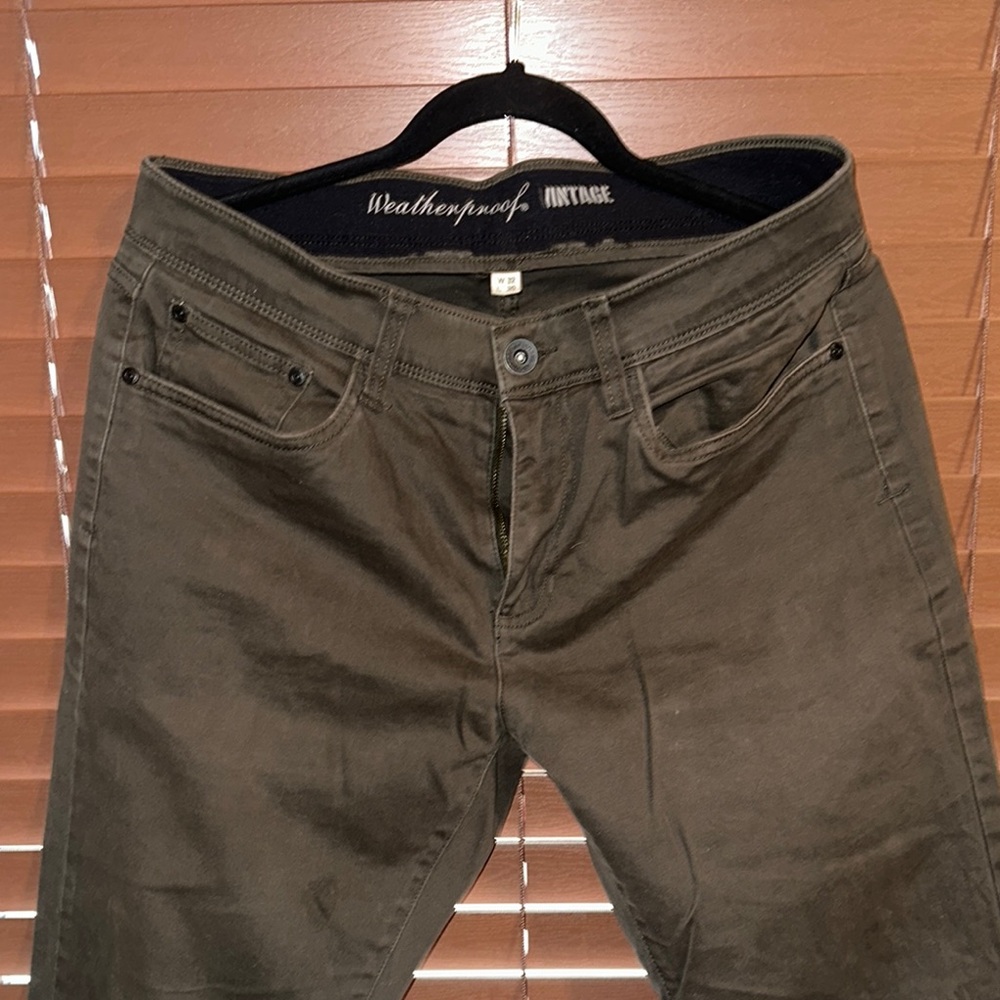 Weatherproof Vintage Khaki Trousers